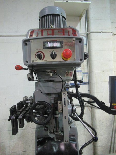 Acer E-Mill EVS-3VK CNC Vertical Knee Mill with Acu-Rite Millpower 2 CNC Control, 10" x 50" Table, 3 HP- Auction Item