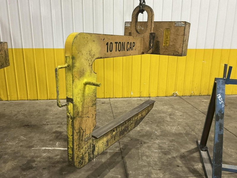 10 TON X 60" CALDWELL MODEL #82RC-10-60 COIL LIFT C HOOK: YOBRO #25227