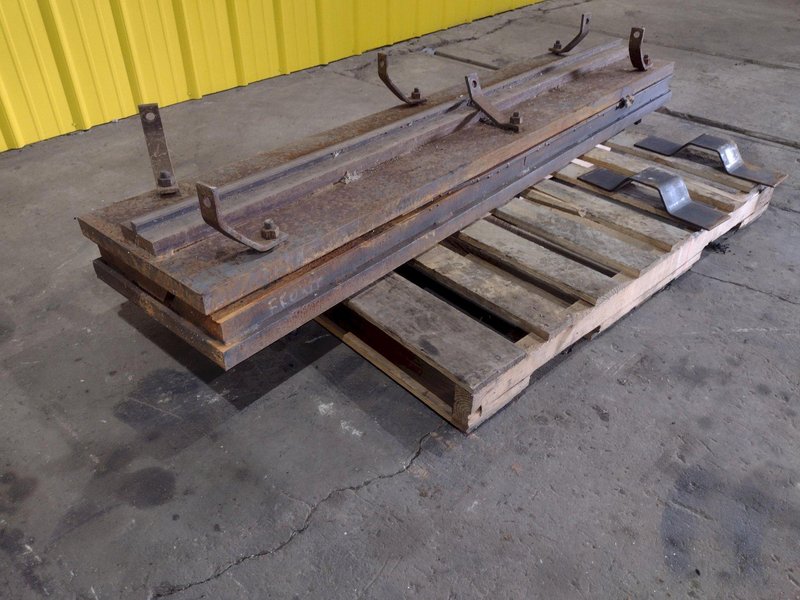 HAT BRACKET PRESS BRAKE FORMING DIES WAS MAKING GUARD RAIL; STOCK #19385