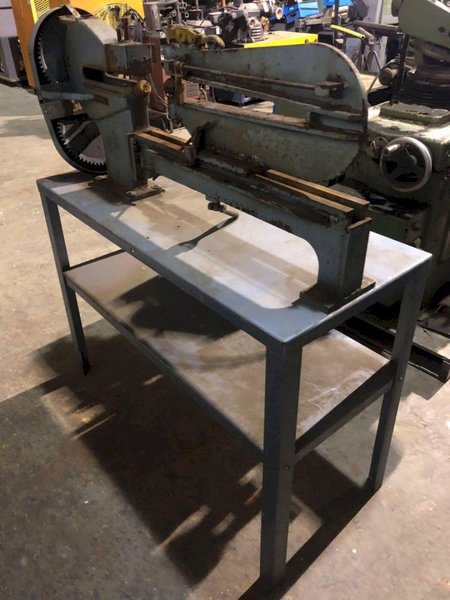 32&quot; X 20 GA. PEXTO 298-C MANUAL RING &amp; CIRCLE SHEAR. STOCK # 0415621