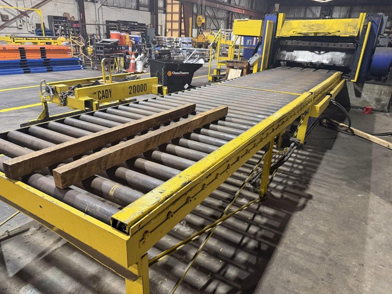 40,000 LB X 60" X .250" CINCINATI ROWE NIAGARA CUT THE LENGTH LINE: YOBRO #25987