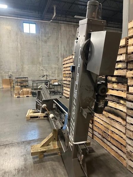 Cousins 4100T-FSR Free-Standing Rear Mount Semi-Automatic Pallet Stretch Wrapper