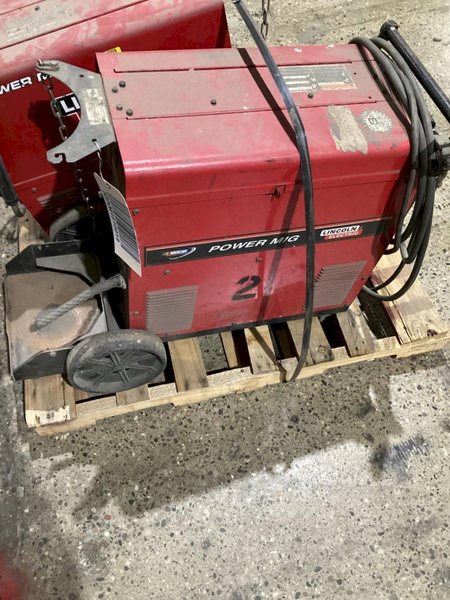 LINCOLN ELECTRIC POWER MIG 300 WELDER USED