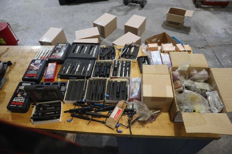 Large Lot of Assorted Heli-Coils, Drills, Taps, Inserts and Driver Tools- Auction Item