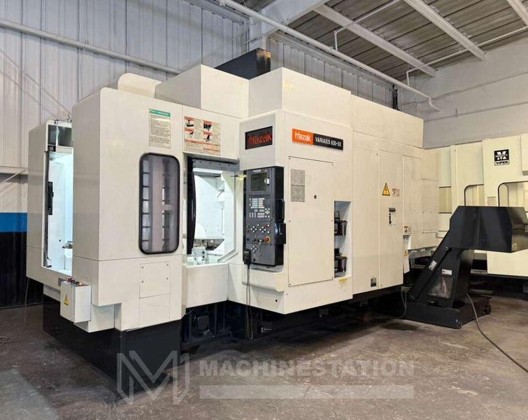 Mazak Variaxis 630-5X 5 Axis CNC Vertical Machining Center – Automatic Pallet Changer Mill
