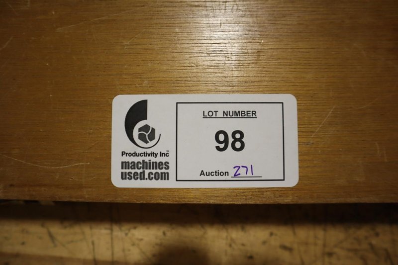 Meyer Pin / Plug Gages in Wood Cabinet: M1 Plus, M15 Plus, M2 Plus, M-25 PLus- Auction Item