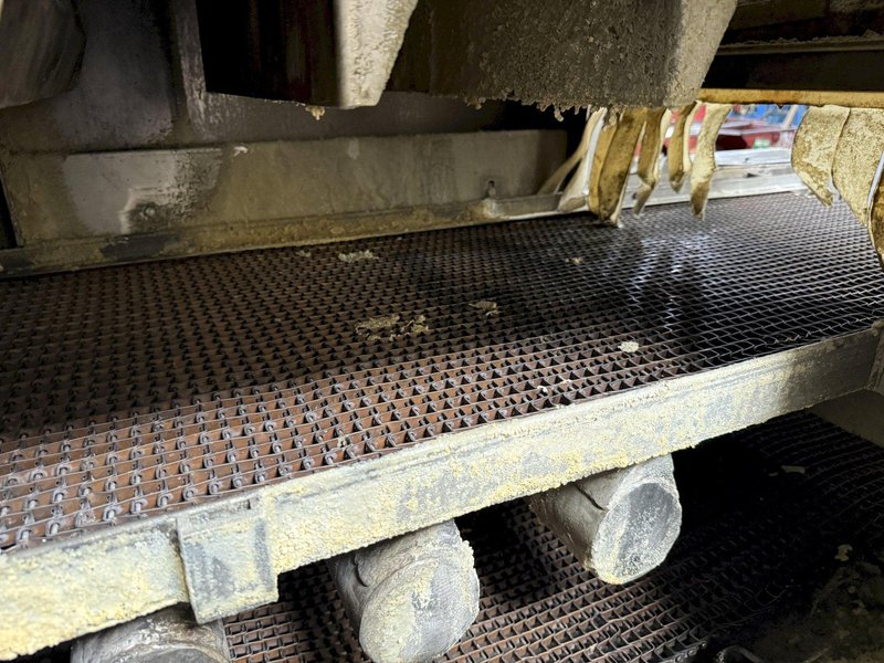 24" WIDE BELT CAE RANSOHOFF 3-STAGE STAINLESS STEEL BELT CONVEYOR PARTS WASHER, WITH RUST INHIBITOR APPLICATION: YOBRO #25378