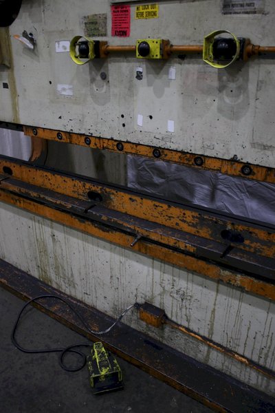 175 TON X 10&#039; STEELWELD MECHANICAL PRESS BRAKE: STOCK #75077