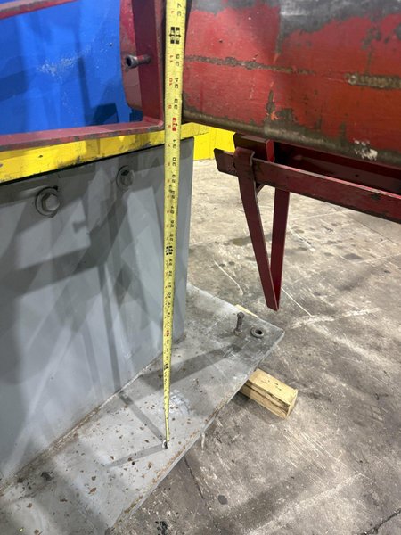 3,000 LB x 24" MARION MFG DOUBLE END PULL OFF COIL REEL UNCOILER 2010: YOBRO #26063