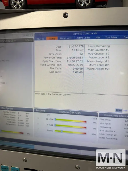 HAAS VF-3SSYT CNC Vertical Machining Center, 2019