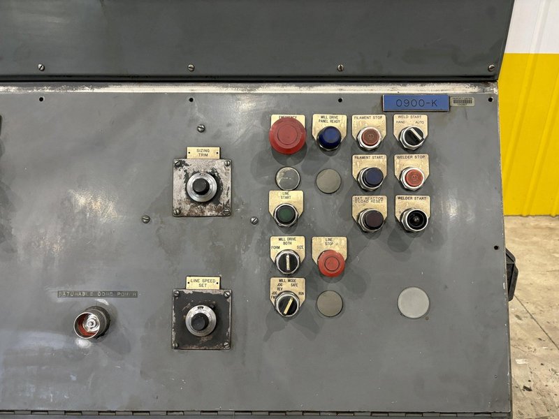 AMS &amp; EXCEL MODEL #MPC0N30 ELECTRICAL CONTROLS, USED FOR TUBE MILL: STOCK #21147