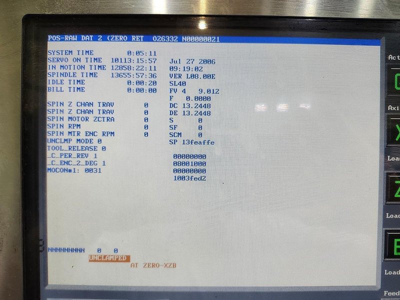 Haas SL-40BB CNC Lathe, 2006 – Tailstock, Chip Conveyor