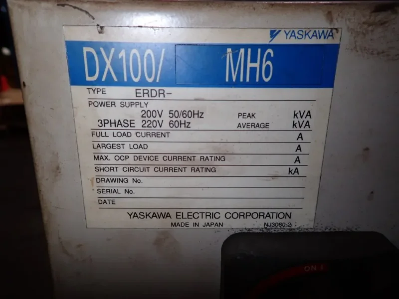 Yaskawa Motoman Robot  - Mh6