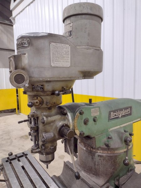 1.5 HP BRIDGEPORT SERIES I VERTICAL MILL / MILLING MACHINE: STOCK #20702