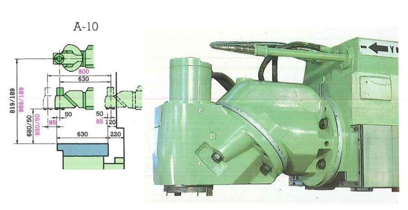 Correa A10 - X: 1300 - Y: 630 - Z: 630mm