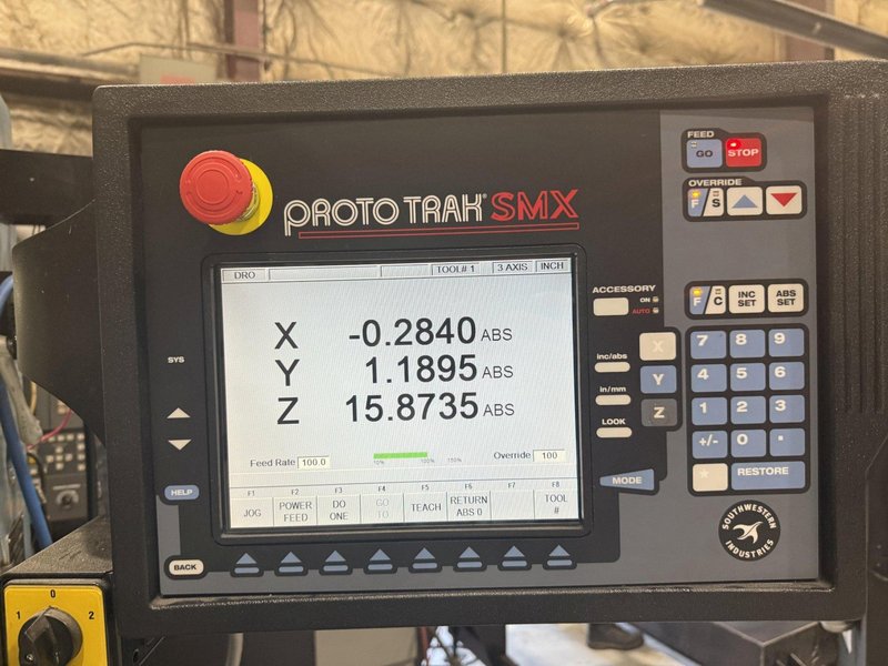 2018 Southwestern Industries SWI TRAK DPM 3-Axis CNC Bed Mill For Sale