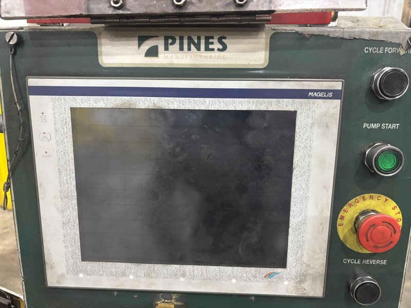 1&quot; PINES  MODEL #1 ROTARY HYDRAULIC BAR, TUBE &amp; PIPE BENDER, DIAL A BEND VI CNC CONTROL: STOCK #22684