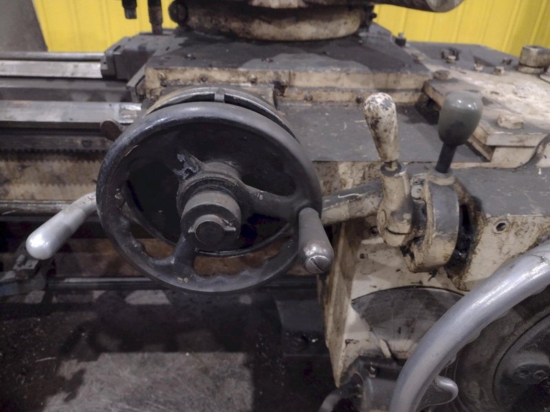 #2A WARNER &amp; SWASEY MODEL #M-3470 TURRET LATHE WITH CROSS SLIDING TURRET, " HOLE: YOBRO #24548
