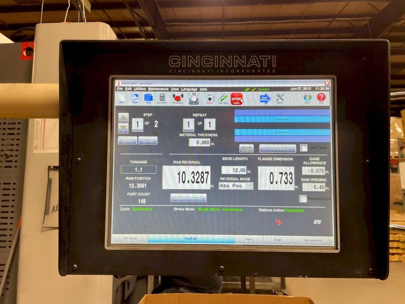 Cincinnati 90PF x 6 Proform CNC Hydraulic Press Brake