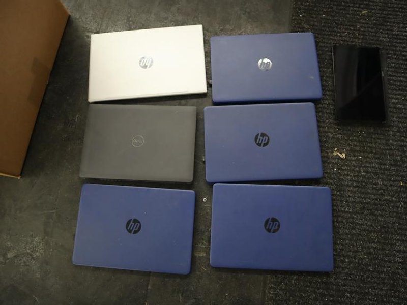 Laptops, Assorted Brands, Dell, HP, Mouses, Cords, (1) Tablet- Auction Item