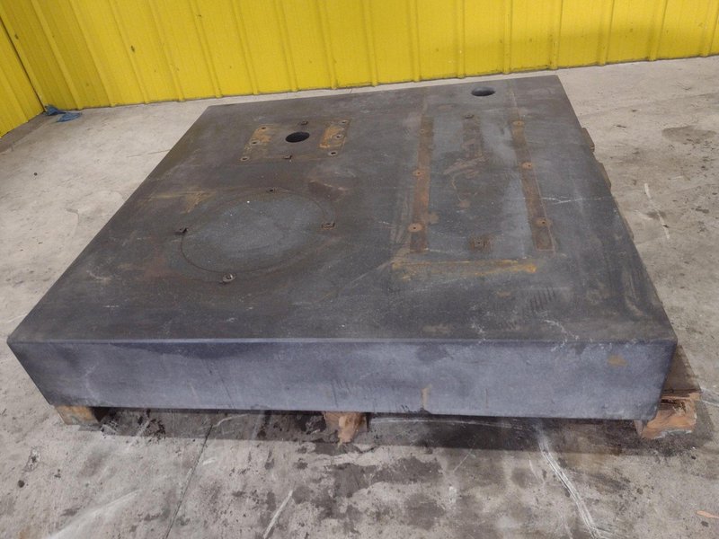 48&quot; X 48&quot; X 8&quot; TIMKEN BEARING GRANITE TABLE: STOCK #22835