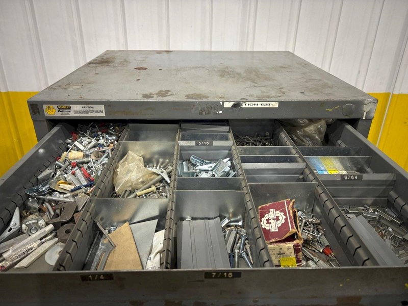 8-DRAWER STANLEY VIDMAR INDUSTRIAL MODULAR CABINET: YOBRO #24400