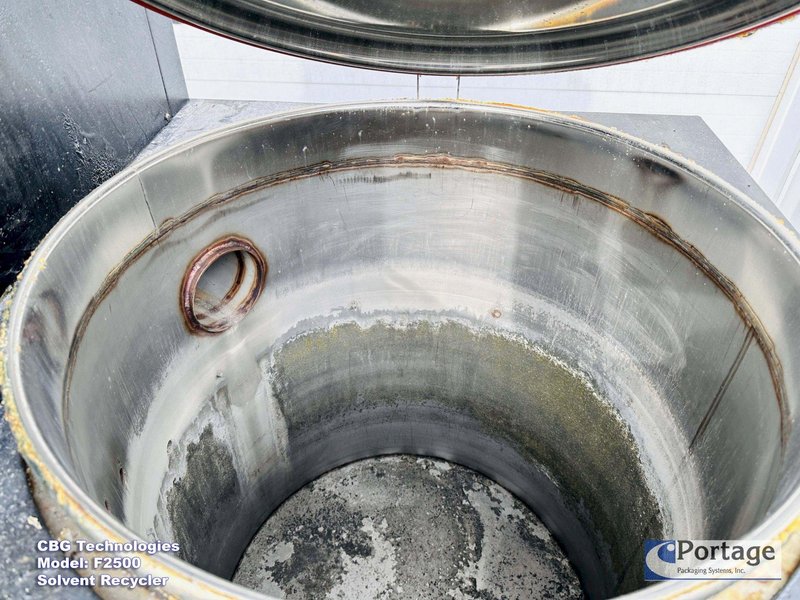 CBG Technologies Model: F2500  ||  Solvent Recycler