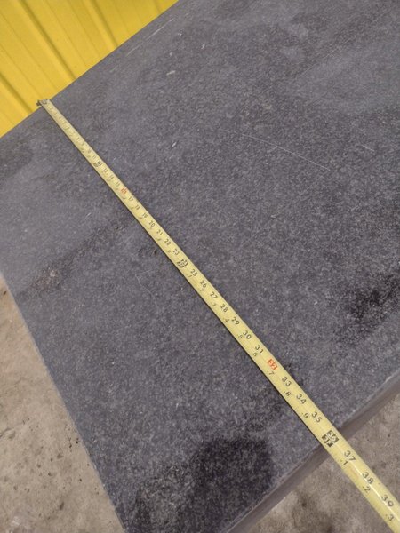 36&quot; X 24&quot; X 8&quot; STARRETT BLACK PRECISION INSPECTION GRANITE SURFACE PLATE WITH STAND: STOCK 23106