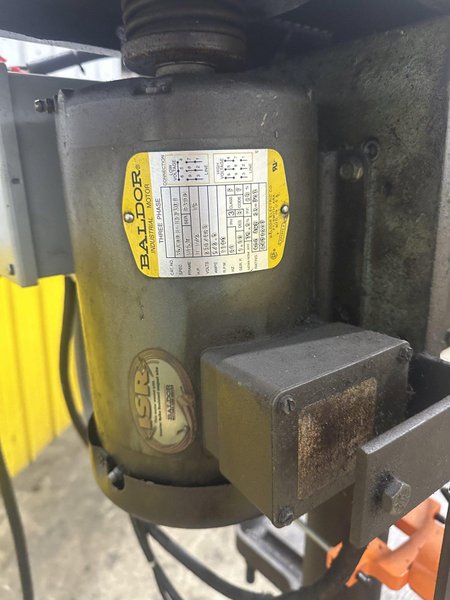 20&quot; POWERMATIC MODEL #1200 VERTICAL SINGLE SPINDLE DRILL PRESS: YOBRO #23859