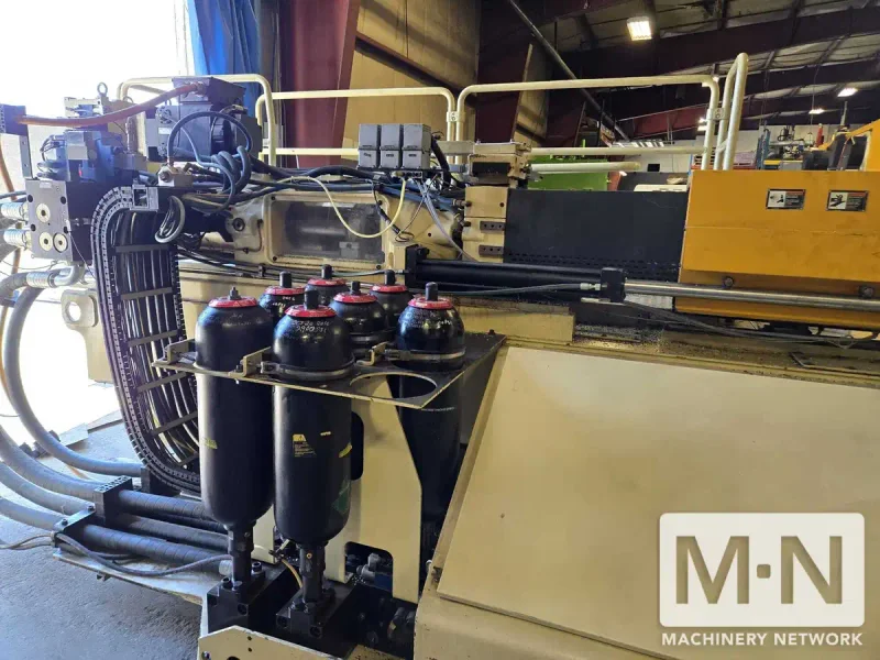 550 TON 39.2 OZ HUSKY MODEL H500RS80/65 HYLECTRIC INJECTION MOLDING MACHINE MFG 2006