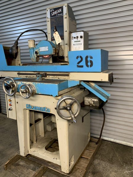 Okamoto Linear Model 618 6"X 18" Surface Grinder