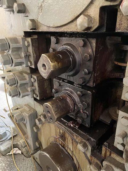 8&quot; X 22&quot; X 20&quot;  BLISS 4-HIGH ROLLING MILL (14537)