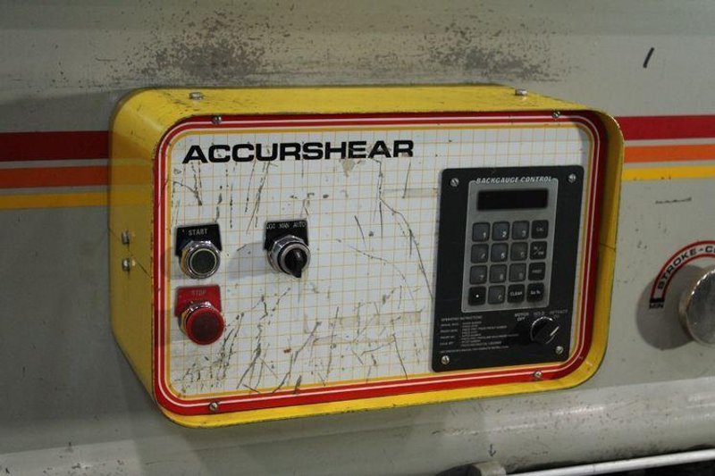 Accurshear 10' X 1/4" Shear - 625010