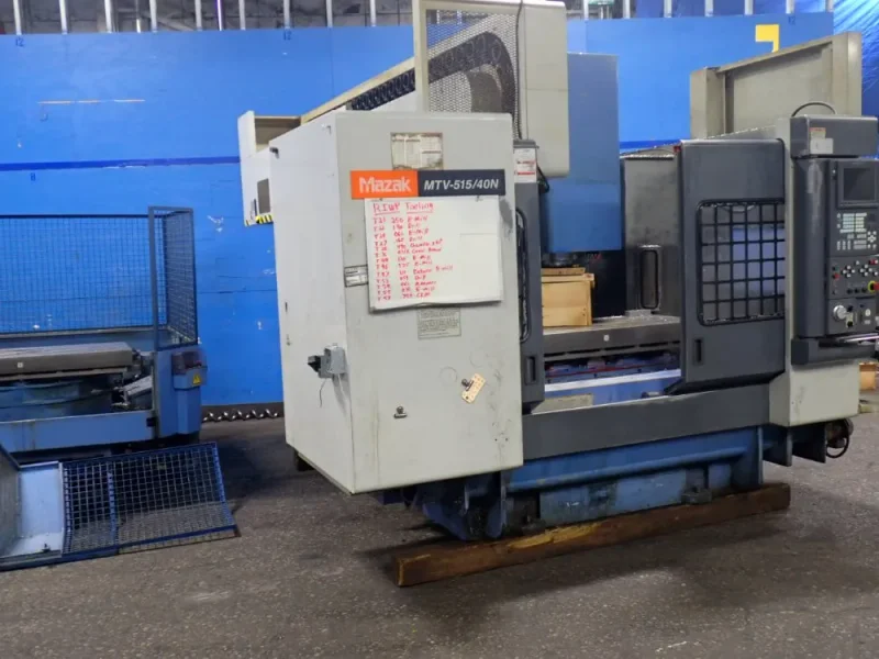 MAZAK 21" X 51" TABLES CNC VMC  -  MTV515/40N