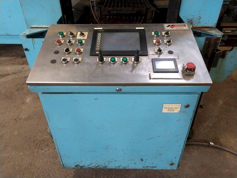 24" X .050" MACHINE CONCEPTS 21 ROLL PRECISION LEVELER, NEW 2007: STOCK #14174