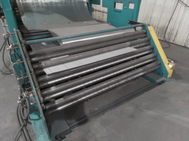 60″ x 14 Gauge Iowa Precision/Mestek Plasma Coil Feed, 2018