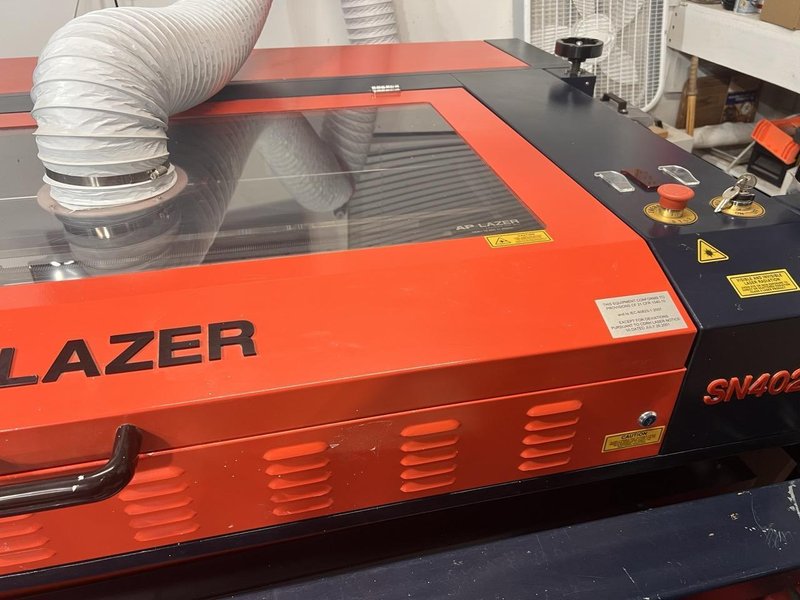 100 Watt AP Lazer SN4024 CO2 Laser, 2017