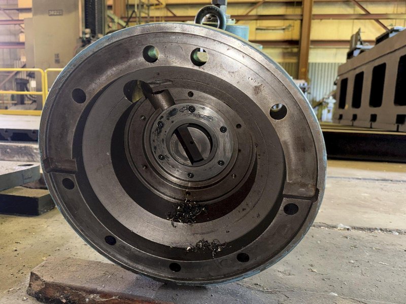 9" GRAY BORING MILL 90 DEGREE FACING HEAD ATTACHEMENT. STOCK # 0655526