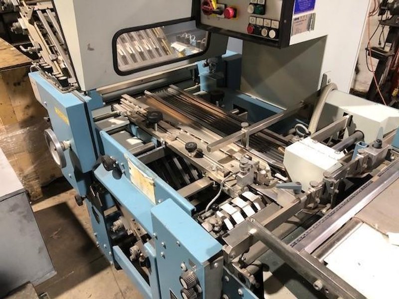 MBO B120-1-20/4 PAPER FOLDING MACHINE WITH RIGHT ANGLE STOCK# 2346