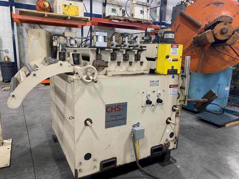 36" CHS Automation Model# DRFS-336 Servo Feed with Straightener, New 2010