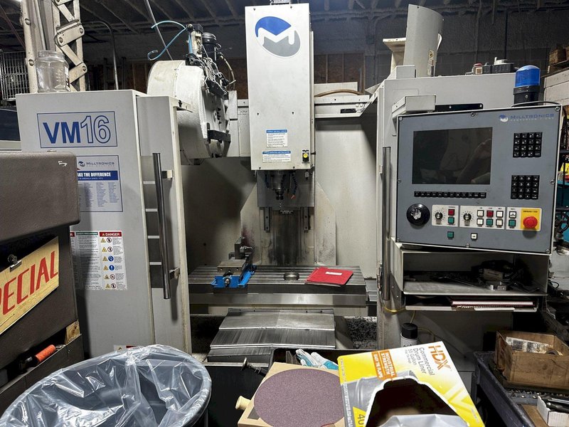 Milltronic Model VM-16 CNC Vertical Machining Center