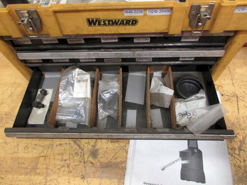 Avdel G3 Genesis Pneumatic Rivet Guns with Toolbox of Spare Parts, Manuals- Auction Item