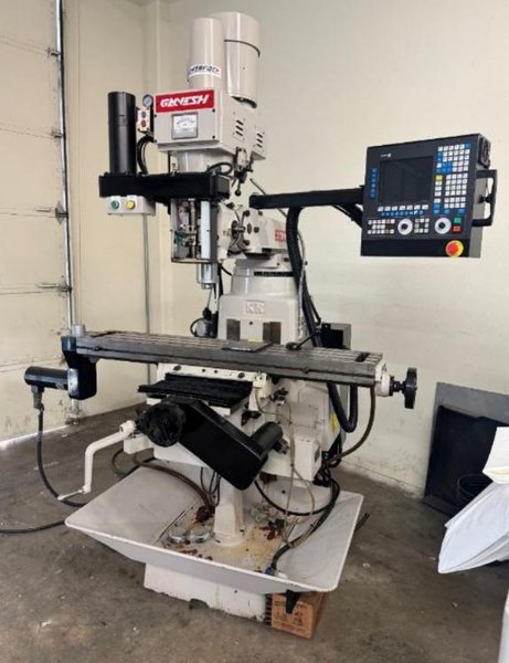 Ganesh GMV-3 CNC Mill (#6009)