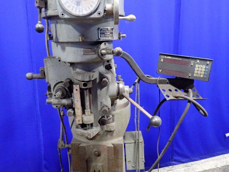 ALLIANT 48"X 9" VERTICAL MILL  -  RT2