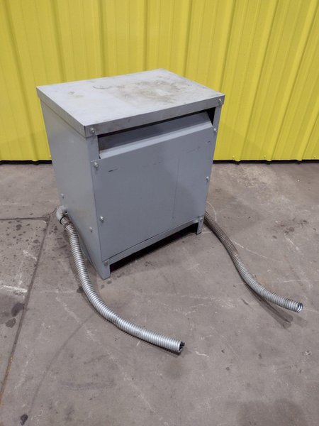 45 KVA HEVI-DUTY 3 PHASE  240 to 208Y GENERAL PURPOSE TRANSFORMER: STOCK #20197