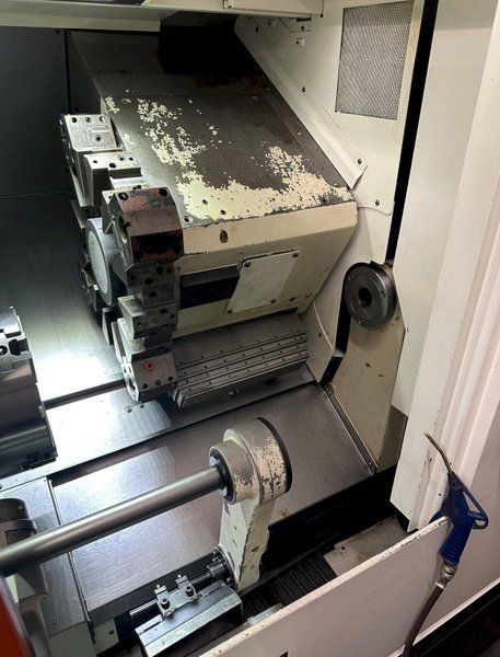 Mazak Quick Turn QTS-250 CNC Turning Center 2013, 10&quot; Chuck, Mazatrol Smart Control, Tool Pre-Setter, Parts Catcher, Tail Stock, Chip Conveyor,