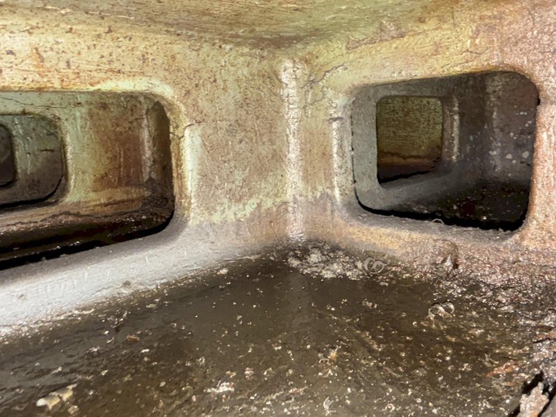 96&quot; X 120&quot; GIDDINGS &amp; LEWIS T SLOT POWERED AIR LIFT ROTARY TABLE: STOCK #22066