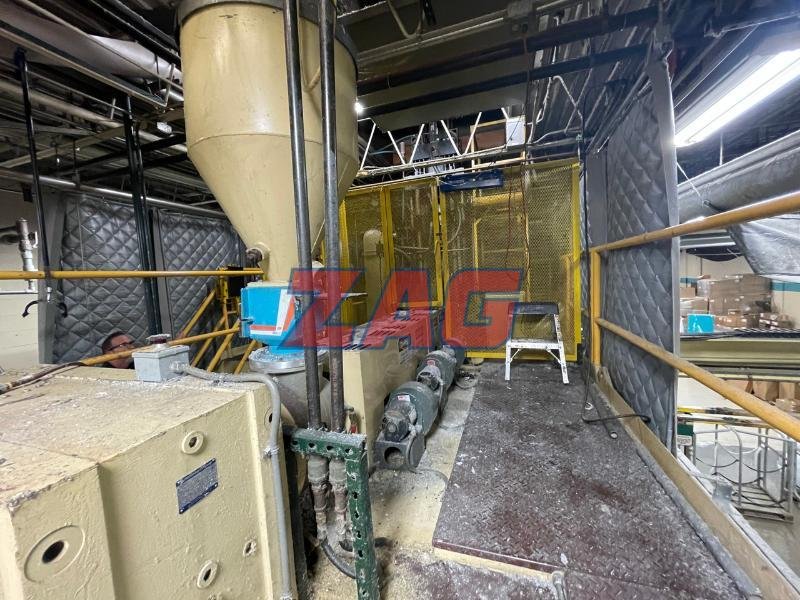 Graham Accumulator Head Blow Molder, Single Head, 40lb, Used Model 40SP4884