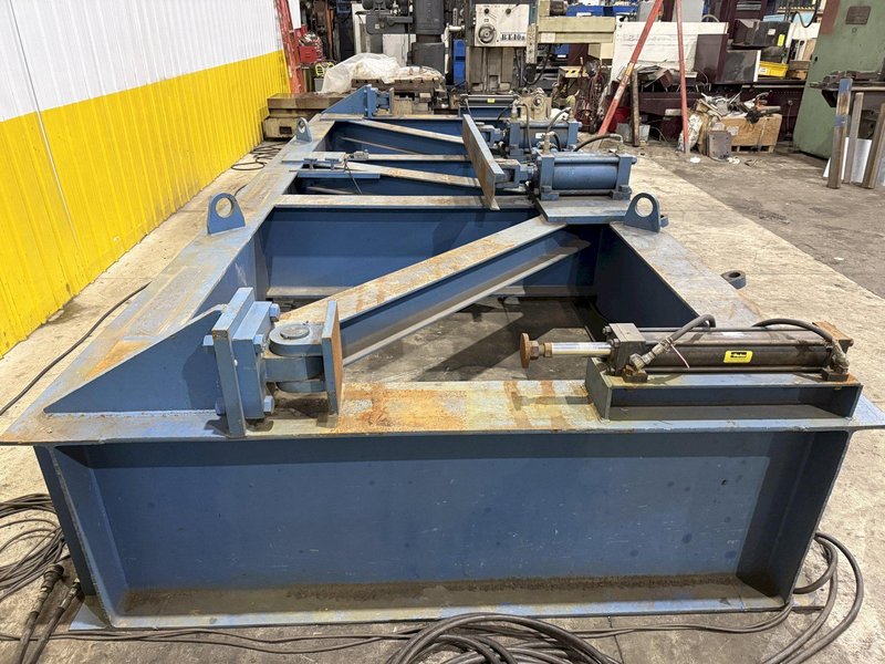 250 TON X 21' CAMBCO HYDRAULIC BEAM CAMBERING / BENDING MACHINE: YOBRO #24412
