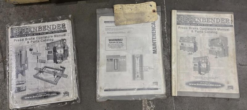 160 Ton x 10′ Betenbender 10-160T Press Brake, 2003 – Backgauge